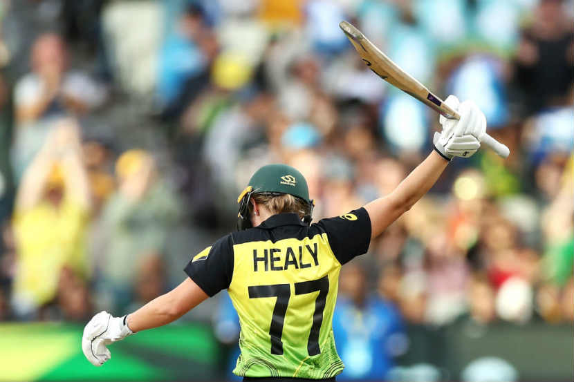 T20 World Cup Final : एलिसा हेलीचा दाणपट्टा, भारतीय महिलांना चोपलं