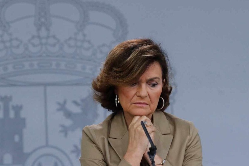 Spain Deputy Prime Minister Carmen Calvo