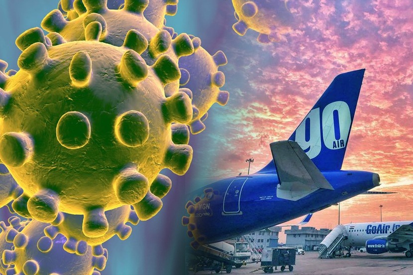 Coronavirus : GoAir च्या कर्मचाऱ्यांना अनपेड लिव्हवर जाण्याचे आदेश