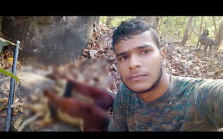 शेकरुची शिकार करुन फोटो सोशल करणाऱ्या तरुणाला अटक