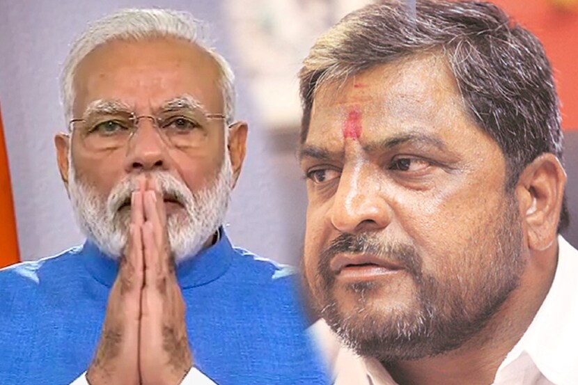 नरेंद्र मोदी आणि राजू शेट्टी
