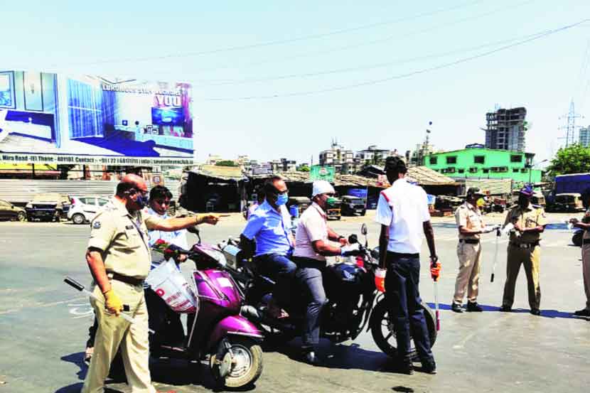 भटकंती करणाऱ्या वाहनचालकांना तडाखा