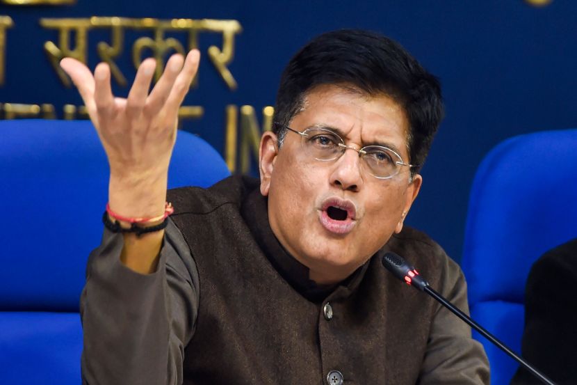 रेल्वेमंत्री पीयूष गोयल. (संग्रहित छायाचित्र)