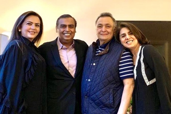 ambani and rishi neetu kapoor