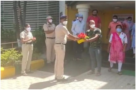 पिंपरी-चिंचवड आयुक्तालयातील पहिला पोलीस कर्मचारी करोनामुक्त