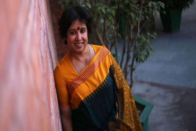 बांगलादेशी लेखिका तसलिमा नसरीन. (फोटो : इंडियन एक्स्प्रेस)