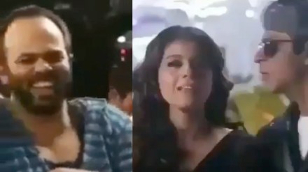 Video: डान्स करता करता शाहरुखने केले काजोलला किस, व्हिडीओ व्हायरल