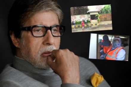 महानायक अमिताभ बच्चन करोना पॉझिटिव्ह, नानावटी रुग्णालयात दाखल