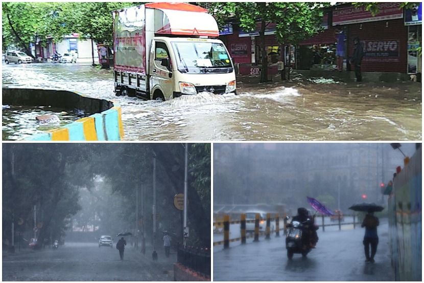 मुंबई, ठाणे, नवी मुंबईत मागील २४ तासांत २०० मिमी पाऊस