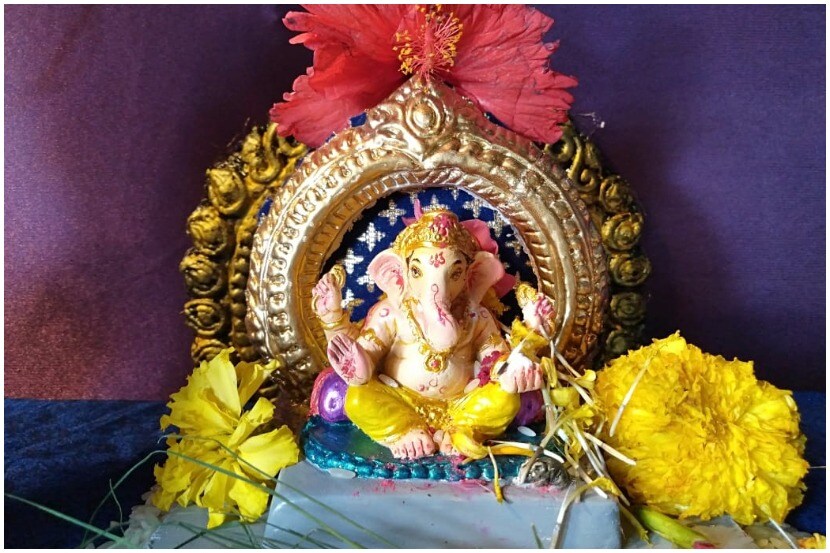 यवतमाळ : दारव्हा येथे दोन इंची गणेश मूर्तीची स्थापना