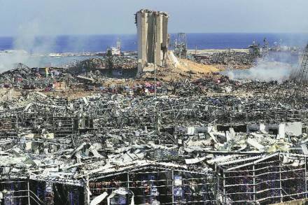 लेबनॉन : स्फोटातील मृतांचा आकडा वाढला; धक्कादायक सॅटेलाईट इमेजेसही आल्या समोर