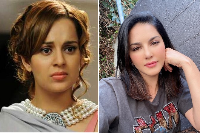 kangana ranuat and sunny leone