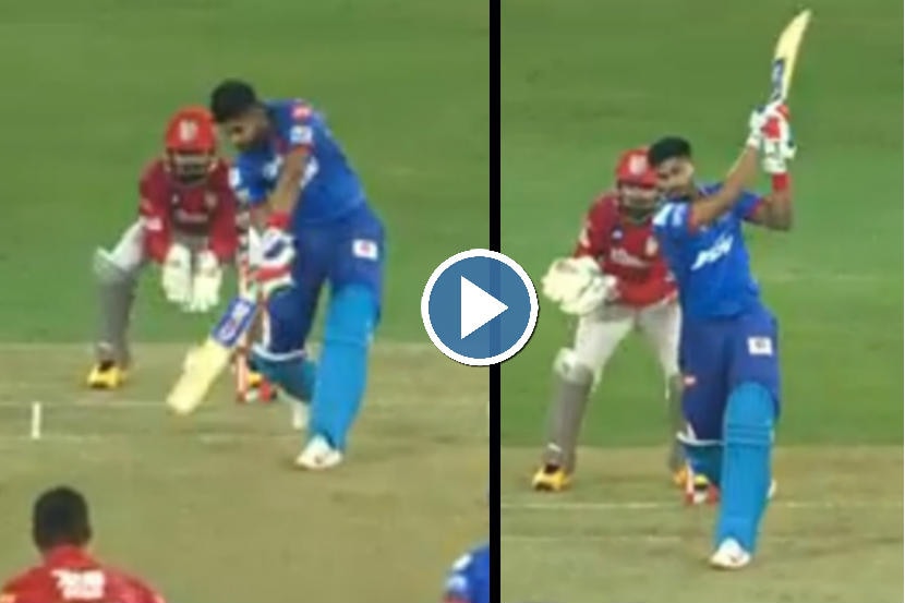 VIDEO: श्रेयस अय्यरचा दणका! दोन चेंडूत दोन सिक्सर…