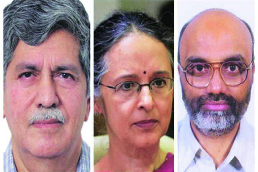 ‘एमपीसी’वर सरकारकडून सोमवारी रात्री नियुक्त तीन सदस्य- जयंत वर्मा, आशिमा गोयल आणि शशांक भिडे.