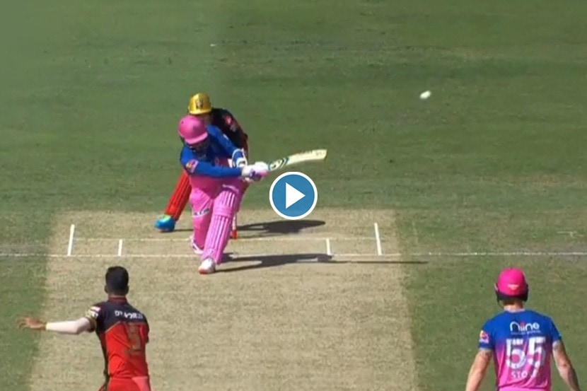 VIDEO: उथप्पाला सूर गवसला; एकाच षटकात ठोकले ४ चौकार
