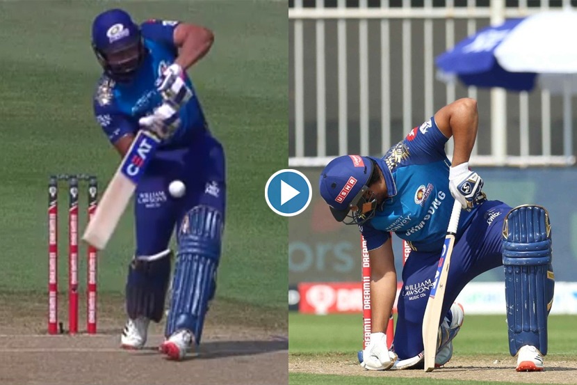 Video: आधी षटकार, मग DRS अन् OUT; पाहा रोहित शर्माची खेळी