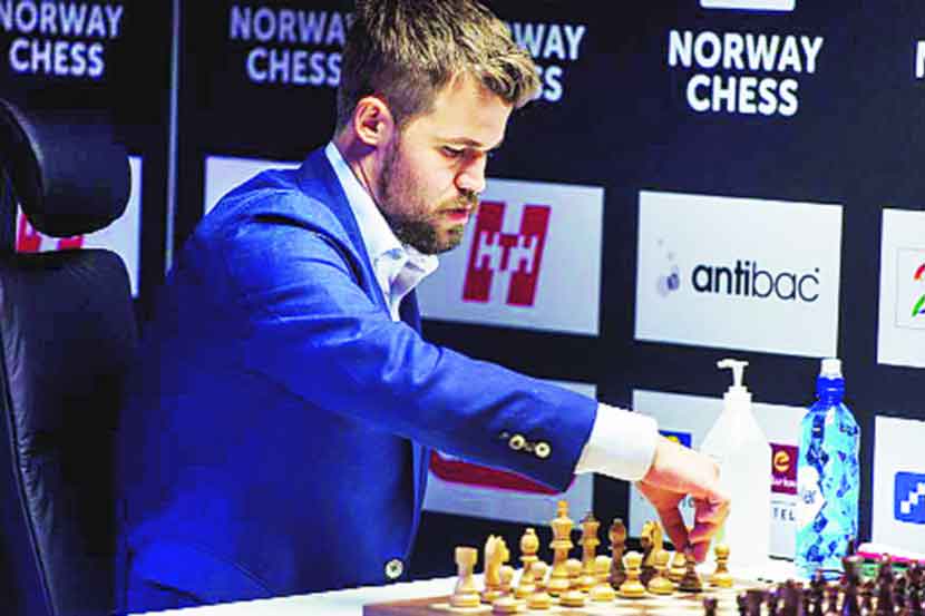 नॉर्वे बुद्धिबळ स्पर्धा ; कार्लसनला विजेतेपद