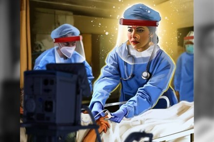 ‘अन् मग मी सोडून त्रिशूळ, भाला.. हाती stethoscope धरला…’; तेजस्विनी नवदुर्गेचा डॉक्टरांना अनोखा सलाम