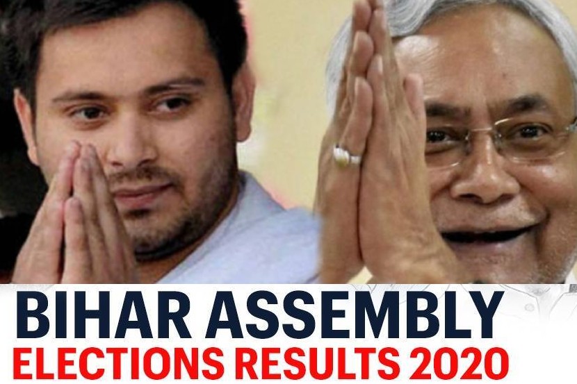 Bihar Election Results : एनडीए आणि महाआघाडीत चुरस