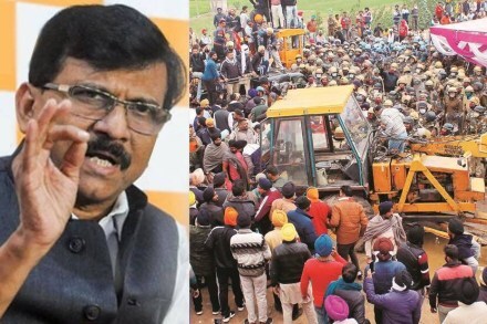 पंजाब-हरयाणातील शेतकऱ्यांना दहशतवाद्यांसारखी वागणूक देणं दुर्दैवी – संजय राऊत