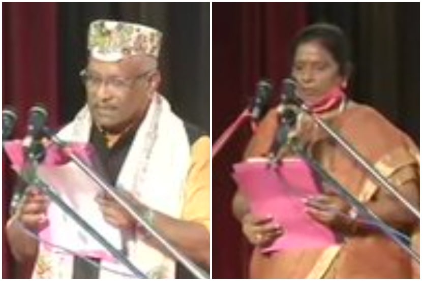 बिहार : भाजपा नेते तारकिशोर प्रसाद, रेणू देवी यांची उपमुख्यमंत्रीपदी वर्णी
