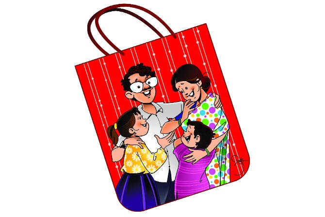आईही आली पहायला काय लिहिलंय ते. वर्षांतून एकदाच अशी चिठ्ठी लिहिली जायची आणि त्यात काही मागणी असायची- सांताक्लॉजसाठी!