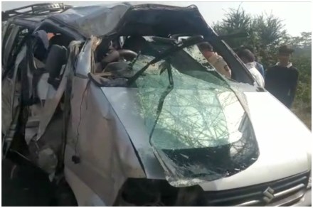 मुंबई-अहमदाबाद राष्ट्रीय महामार्गावर भीषण अपघात; आई व मुलाचा मृत्यू