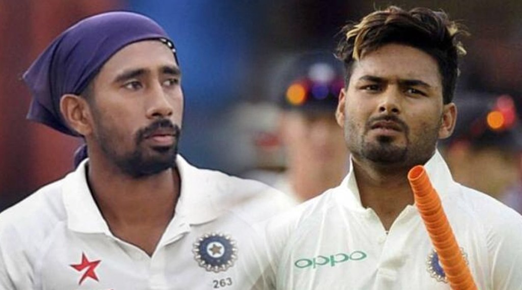 rishabh pant and wriddhiman saha