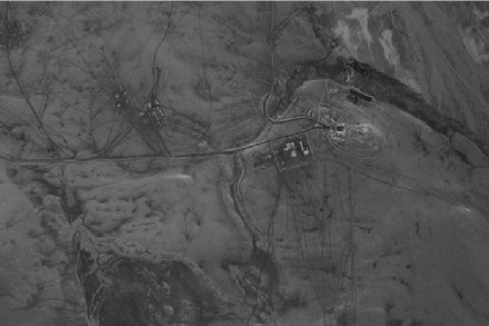 देप्सांगमधील एलएसी परिसरातील चीनने केलेल्या बांधकामाचं दृश्य. (SAR image Capella Space)