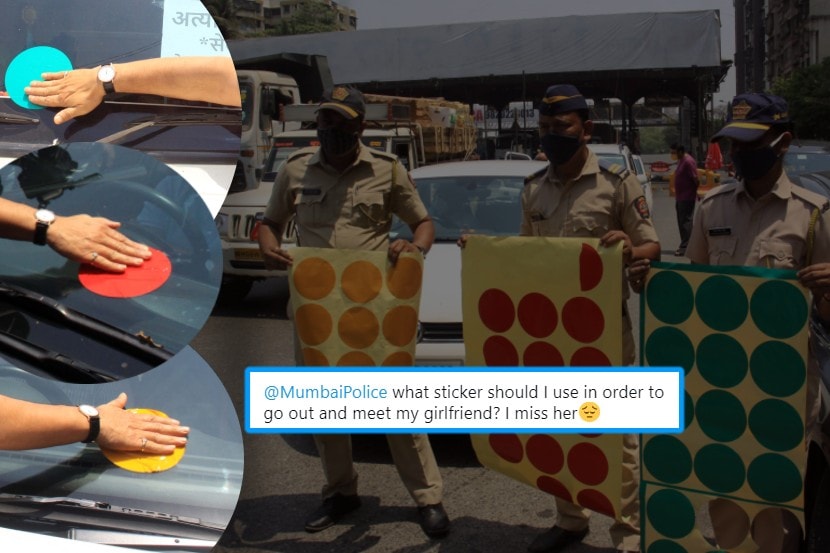 गर्लफ्रेंडला भेटायचंय, गाडीवर कुठला Sticker लावू?; मुंबई पोलिसांनी त्याला दिलं भन्नाट उत्तर