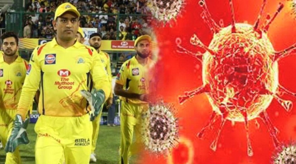 chennai super kings content team one member tests corona positive