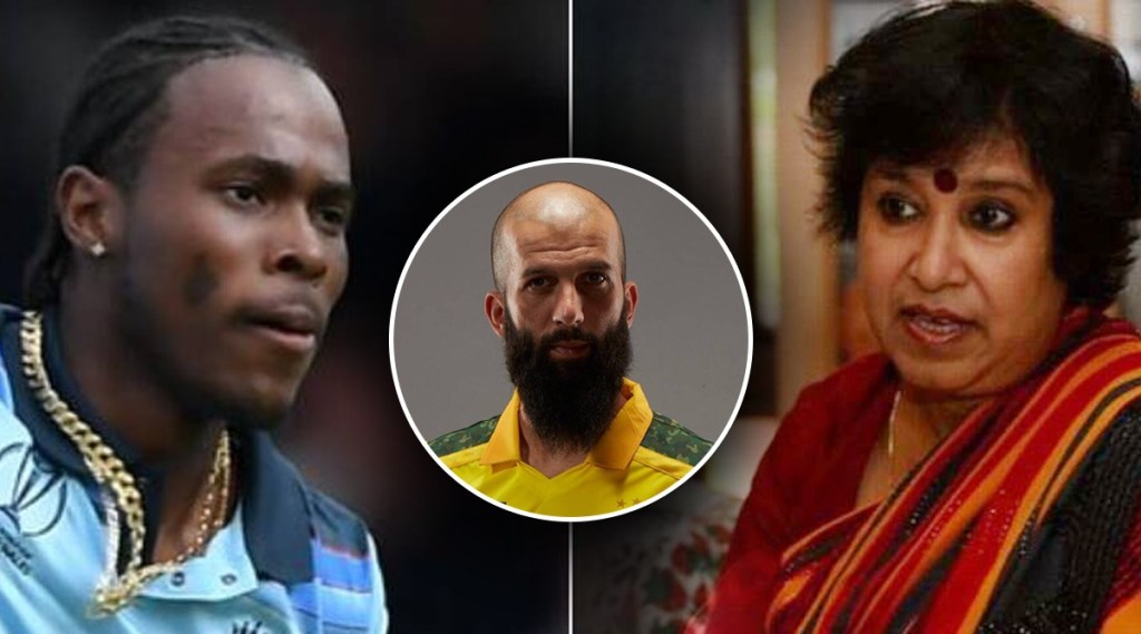 jofra archer reacts on bangladeshi author taslima nasreen