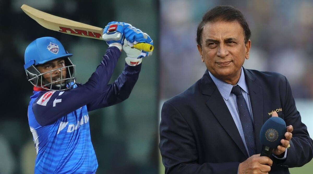 sunil gavaskar on prithvi shaw