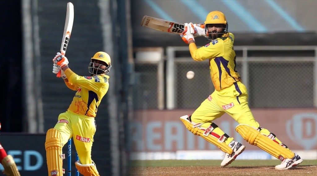 ipl 2021 csk batsman ravindra jadeja smashes 37 runs in last over against rcb