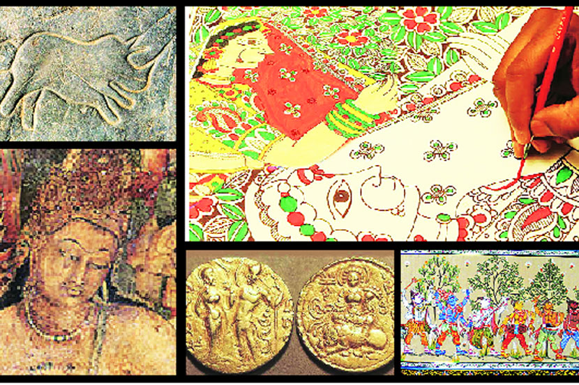 भारतीय वारसा आणि संस्कृती चित्रकला, साहित्य, उत्सव