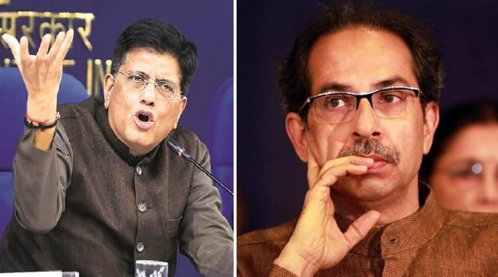 piyush goyal on uddhav thackeray oxygen supply in maharashtra