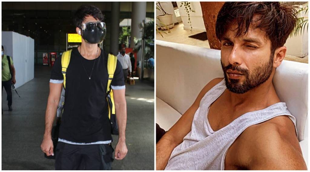 Shahid kapoor took extra precaution of covid 19