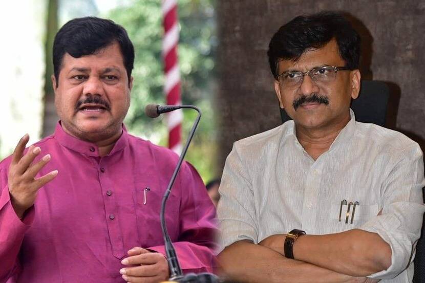 Pravin Darekar- Sanjay raut
