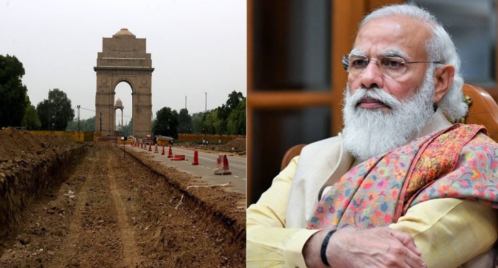 central vista project pm narendra modi