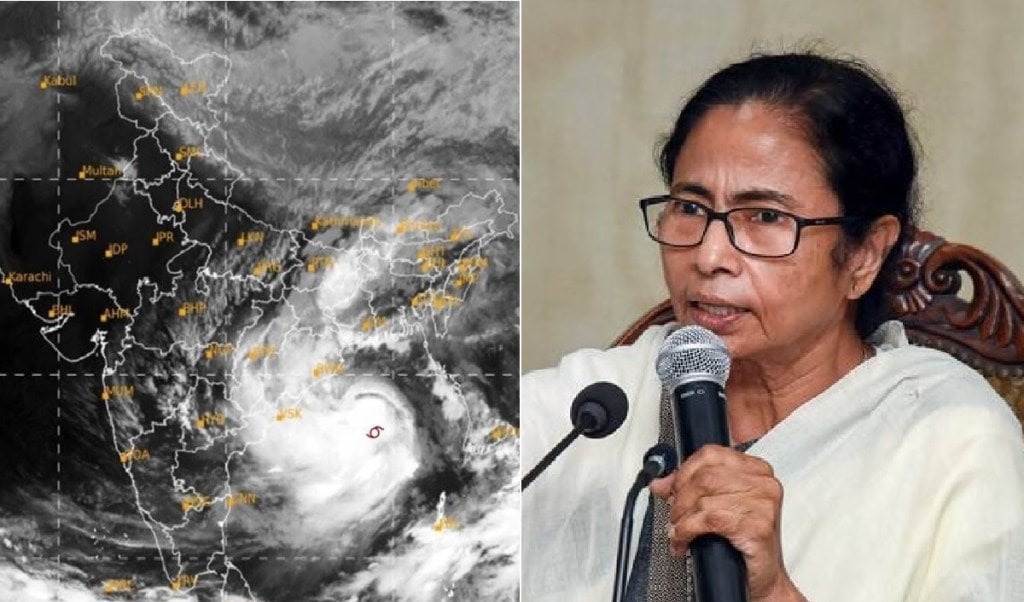 cyclone yaas update mamata banergee to stay in control room night