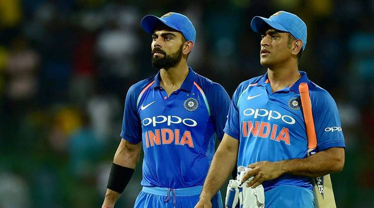 virat kohli expresses his relationship with ms dhoni in two words