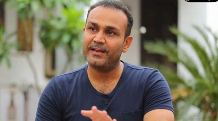 Virender sehwag give reaction on debut for team india at younger age