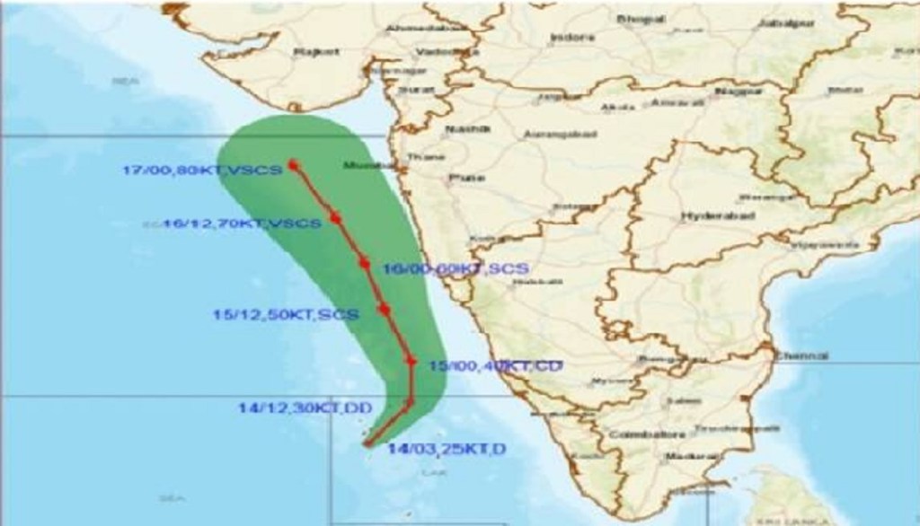 Cyclone Tauktae update orange alert for kerala tamulnadu coastal area