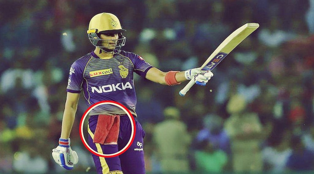Shubman gill told why he carries a red handkerchief with him while batting