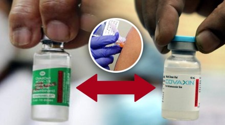 Covaxin Covishield vaccine was given to a woman who was vaccinated within 5 minutes Authorities ordered an inquiry