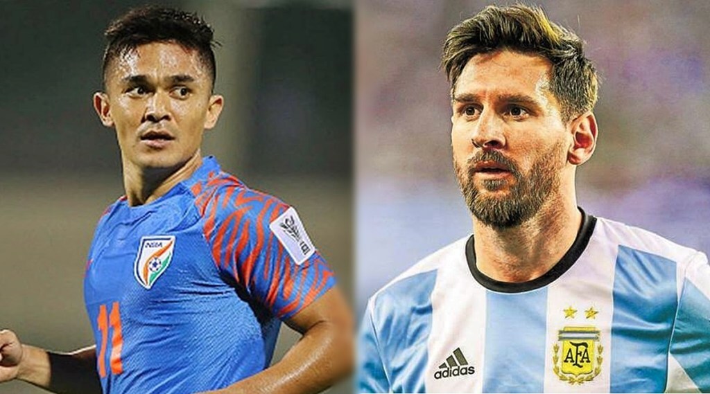 fifa world cup qualifiers sunil chhetri breaks lionel messis record