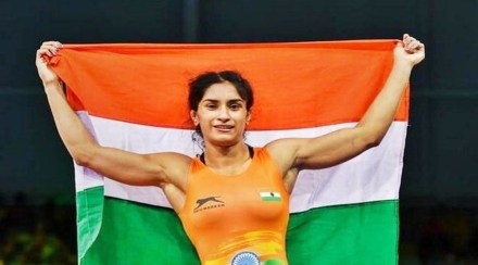 Indian star female wrestler vinesh phogat wins gold medal in Poland Open