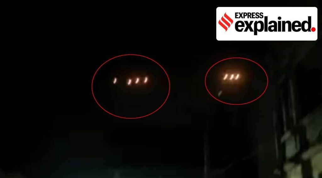 mysterious lights boom in Gujarat, Junagad, Upletsa,