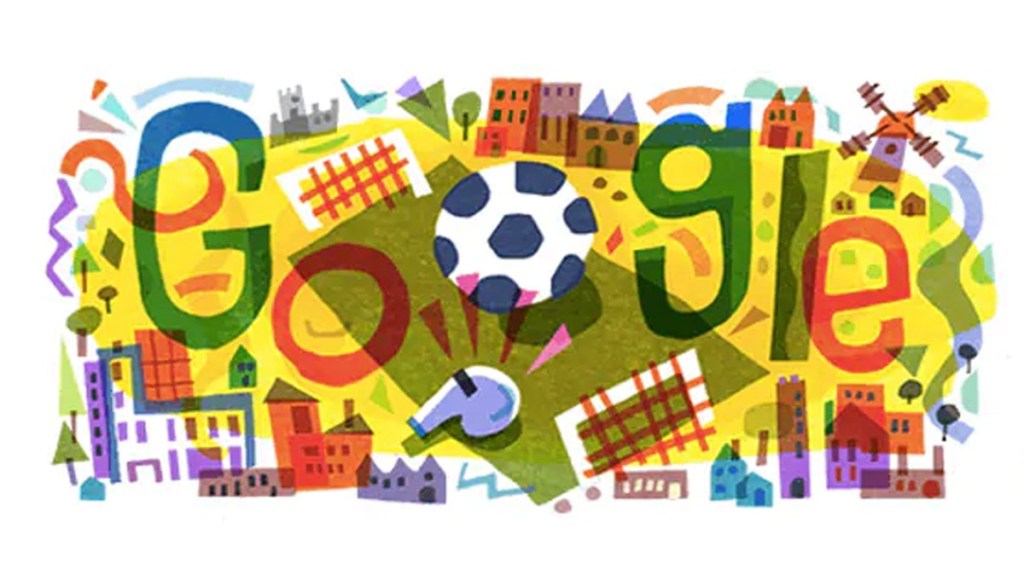 Google Doodle For Euro Cup