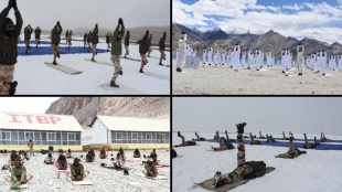 International Yoga Day 2021 Ladakh Galwan